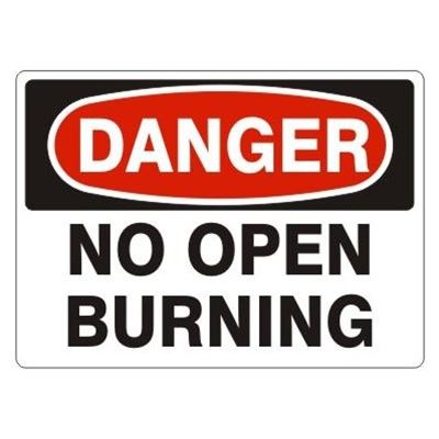 No Open Burning