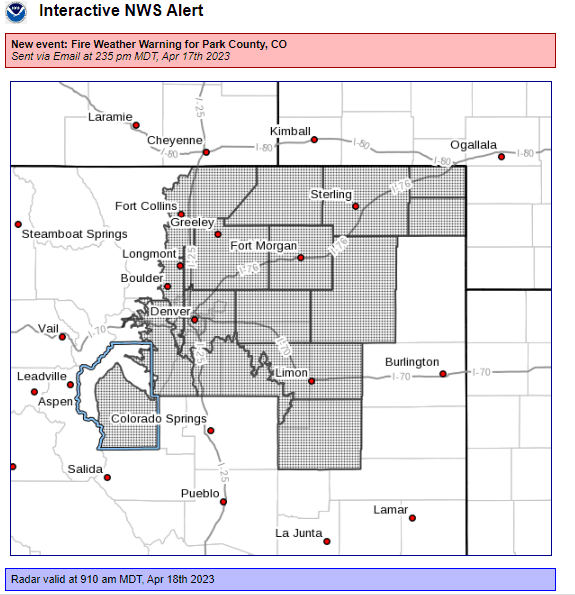red flag warning April 18