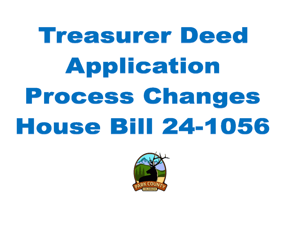 Treasurer Deed Process Changes