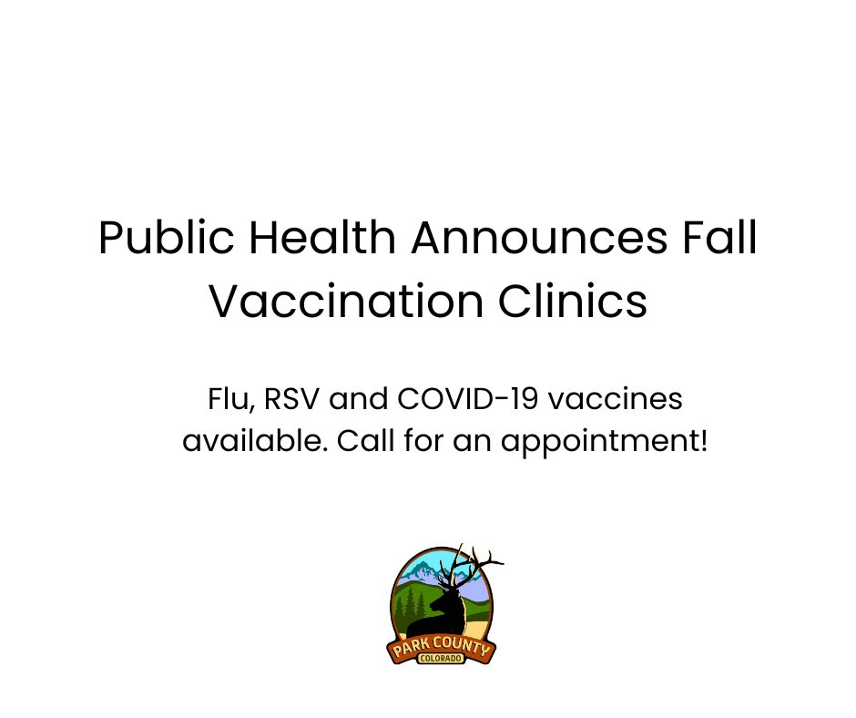 Public Health Announces Fall Vaccine Clinics